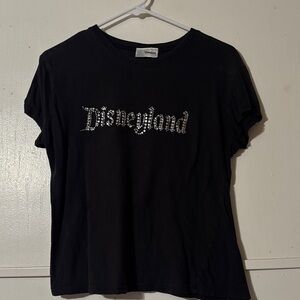 Disneyland Black Short Sleeve Tee